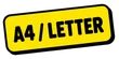 A4 / Letter